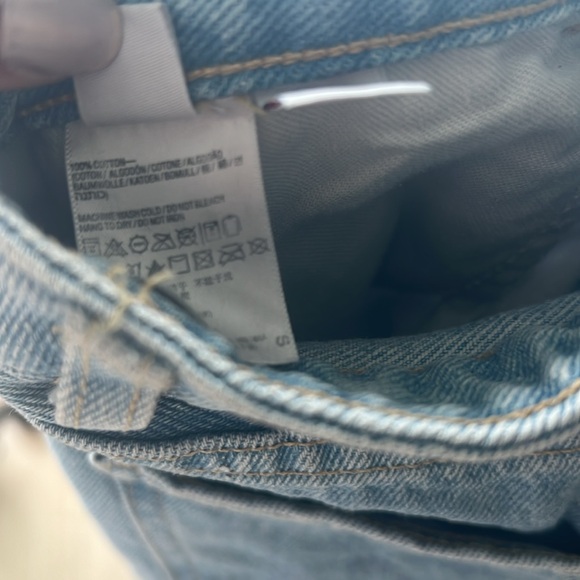 American Apparel Denim Mini Skirt - Picture 4 of 5